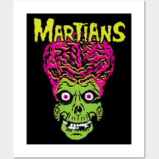 Martians Posters and Art